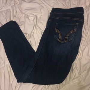 Hollister skinny jeans dark wash